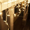 Imagen de Cortina de Luces 100 luces cálidas - Cable 3 mts transparente