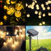Imagen de Guirnalda Led Solar 5 metros - 20 Luces cálidas Luces navideñas