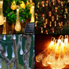Imagen de Guirnalda Solar 20 luces cálidas Forma gota / lagrimas 5 Metros