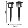 Imagen de Foco Solar Estaca para jardín Set x 2 piezas.