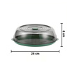 Imagen de Campana para torta - Bandeja con campana super resistente 26cm