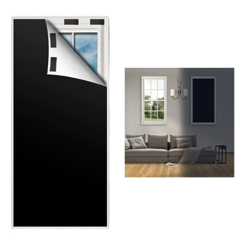 Imagen de Cortina blackout autoadhesiva - 1mt x 1.45 mt