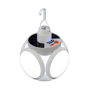 Imagen de Lampara led solar 5 modos - Camping Luz de emergencia Carga Solar - USB