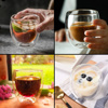 Imagen de Vaso vidrio doble pared 160 ml. C/U