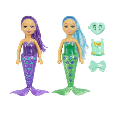 Imagen de Muñeca sirena con accesorios - Colores surtidos