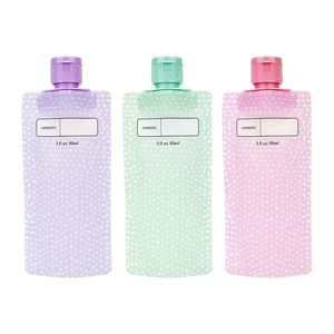 Imagen de Botella de viaje flexible Set x 6 piezas - 90ml c/u