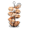 Imagen de Huevera soporte metálico - Organizador de huevos en espiral