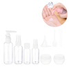 Imagen de Kit Estuche de viaje Botellas Frascos y Acces - Lociones Cremas Shampoo