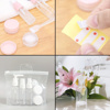Imagen de Kit Estuche de viaje Botellas Frascos y Acces - Lociones Cremas Shampoo