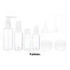 Imagen de Kit Estuche de viaje Botellas Frascos y Acces - Lociones Cremas Shampoo