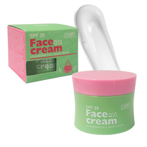 Imagen de Crema facial Ushas-Q10-proteccion UV- HA582-1