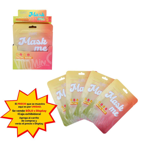 Imagen de Mascara facial Ushas-vitamina C