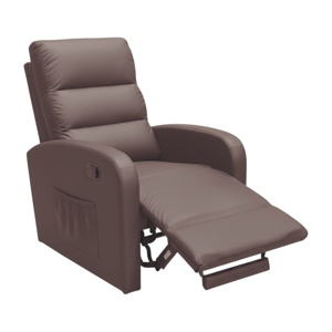 Imagen de Sillón reclinable Poltrona 3 posiciones c/Posapie y bolsillo lateral