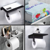 Imagen de Porta rollo de papel higiénico Con base estante para celular