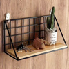 Imagen de Estante para pared hierro con madera