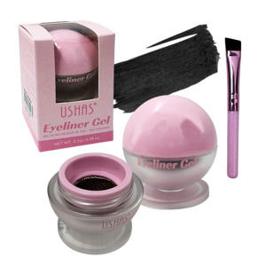 Imagen de Delineador Ushas de ojos gel-waterproff-negro-UEL003-1