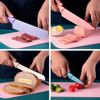 Imagen de Set de cuchillos de cocina 4 Cuchillos + Tijera + Pelapapas