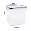 Imagen de Recipiente vianda rectangular 1260 ml Con tapa cierre hermetico