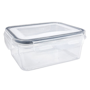 Imagen de Recipiente vianda rectangular 950 ml - Con tapa cierre hermetico