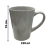 Imagen de Taza ceramica color liso-conica