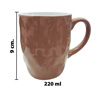 Imagen de Taza ceramica interior blanca-color exterior