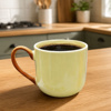 Imagen de Taza ceramica color liso-asa de otro color