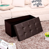 Imagen de Baul Puff Asiento Banqueta Piecera Cama  Living - Color Café