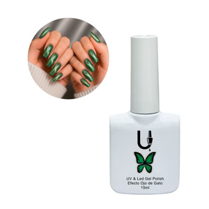 Imagen de Esmalte Ushas semipermanente Cat eye-tono 16